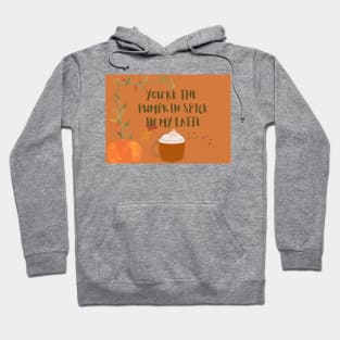 You are the pumpkin spice in my latte Hoodie